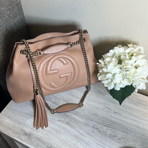 GUCCI Soho Medium Chain Shoulder Bag - Picture 12 of 17